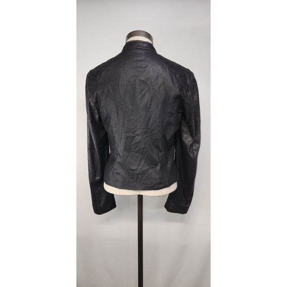 Armani Exchange Women's Black Faux Suede Jacket Size M - Picture 4 of 8